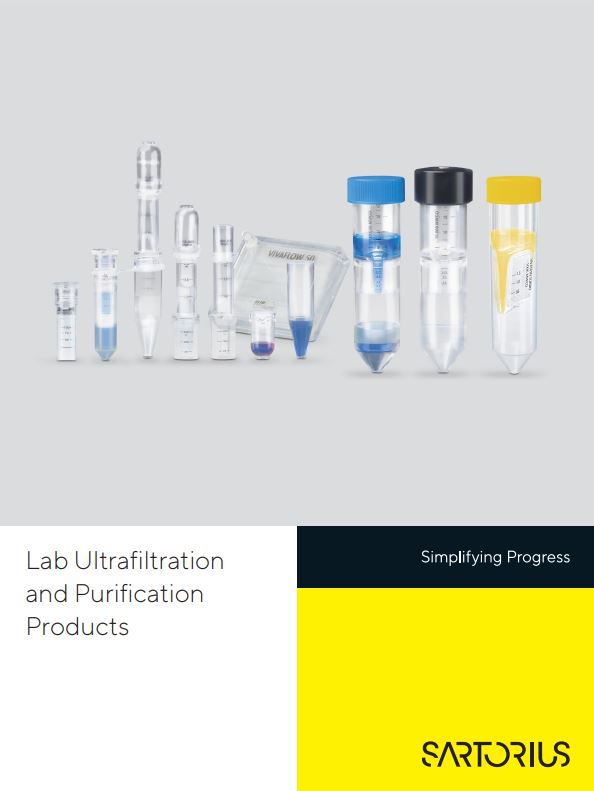 Lab Ultrafiltration and Purification Products - Sartorius Croatia