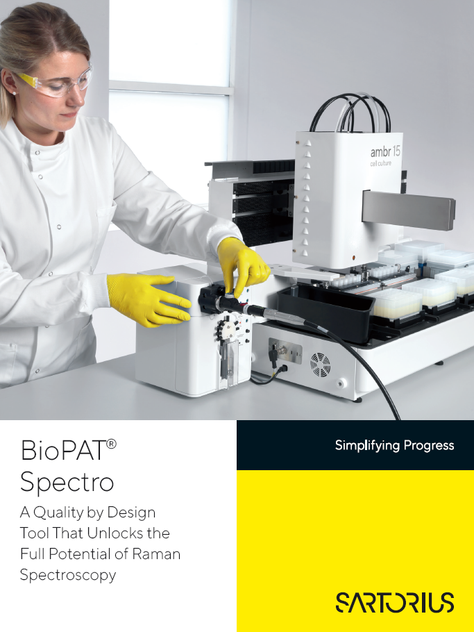 BioPAT® Spectro: A Quality by Design Tool That Unlocks the Full Potential of Raman Spectroscopy - Sartorius Croatia