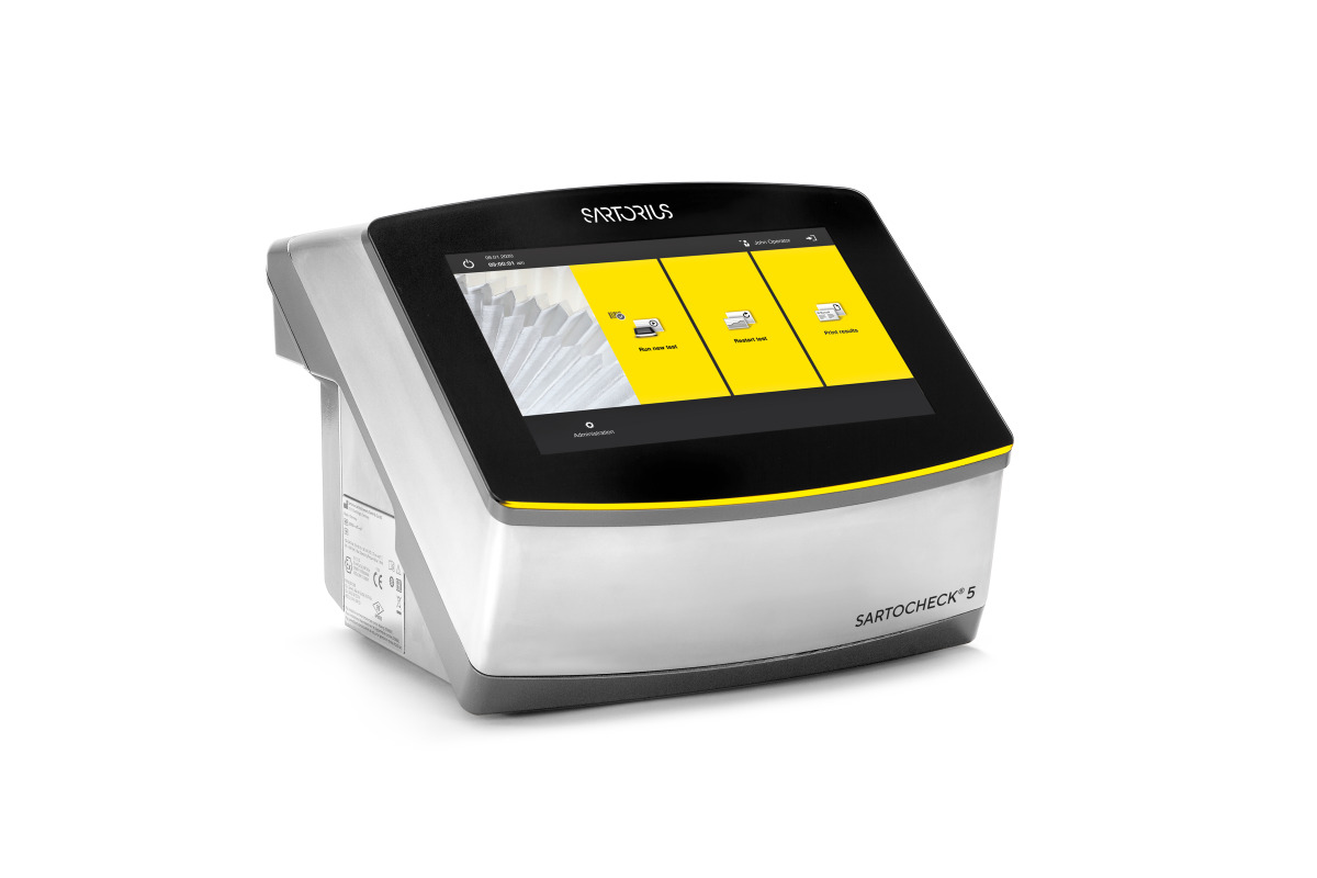 Sartocheck® 5 Plus Universal tester za preverjanje celovitosti filtrov in vrečk - Sartorius Croatia