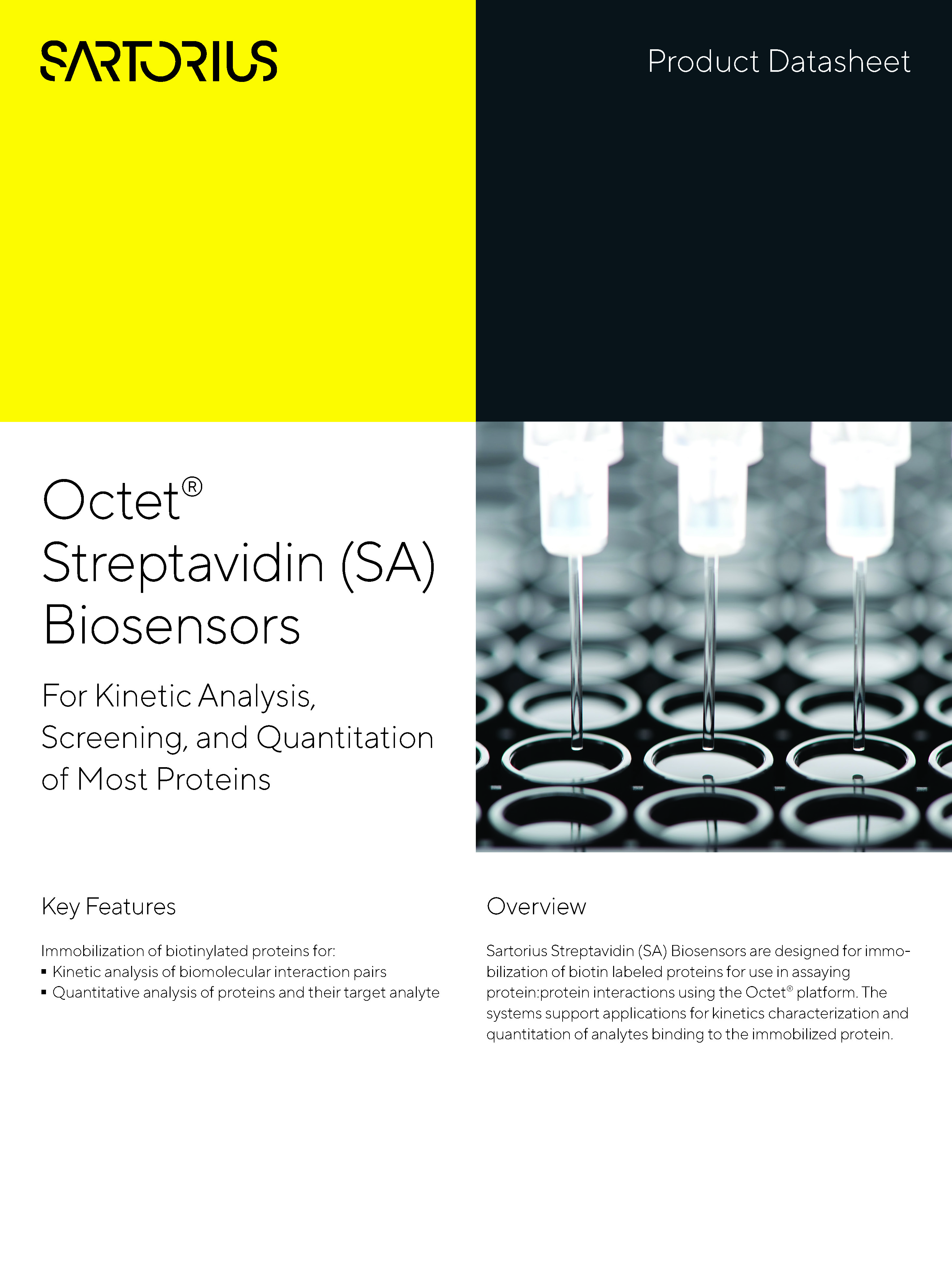 Octet® AAVX Biosensors - For Quantitation of AAV Capsids - Sartorius Croatia