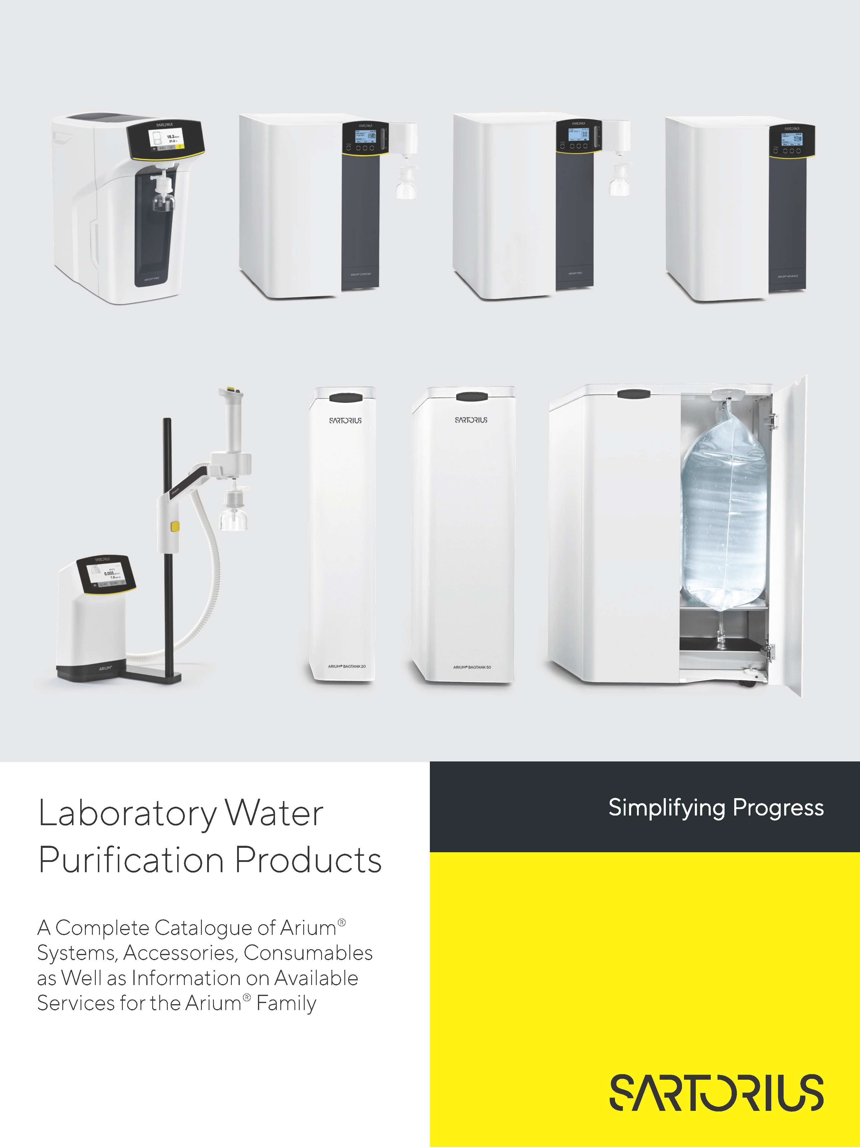 Laboratory Water Purification Catalog - Sartorius Croatia