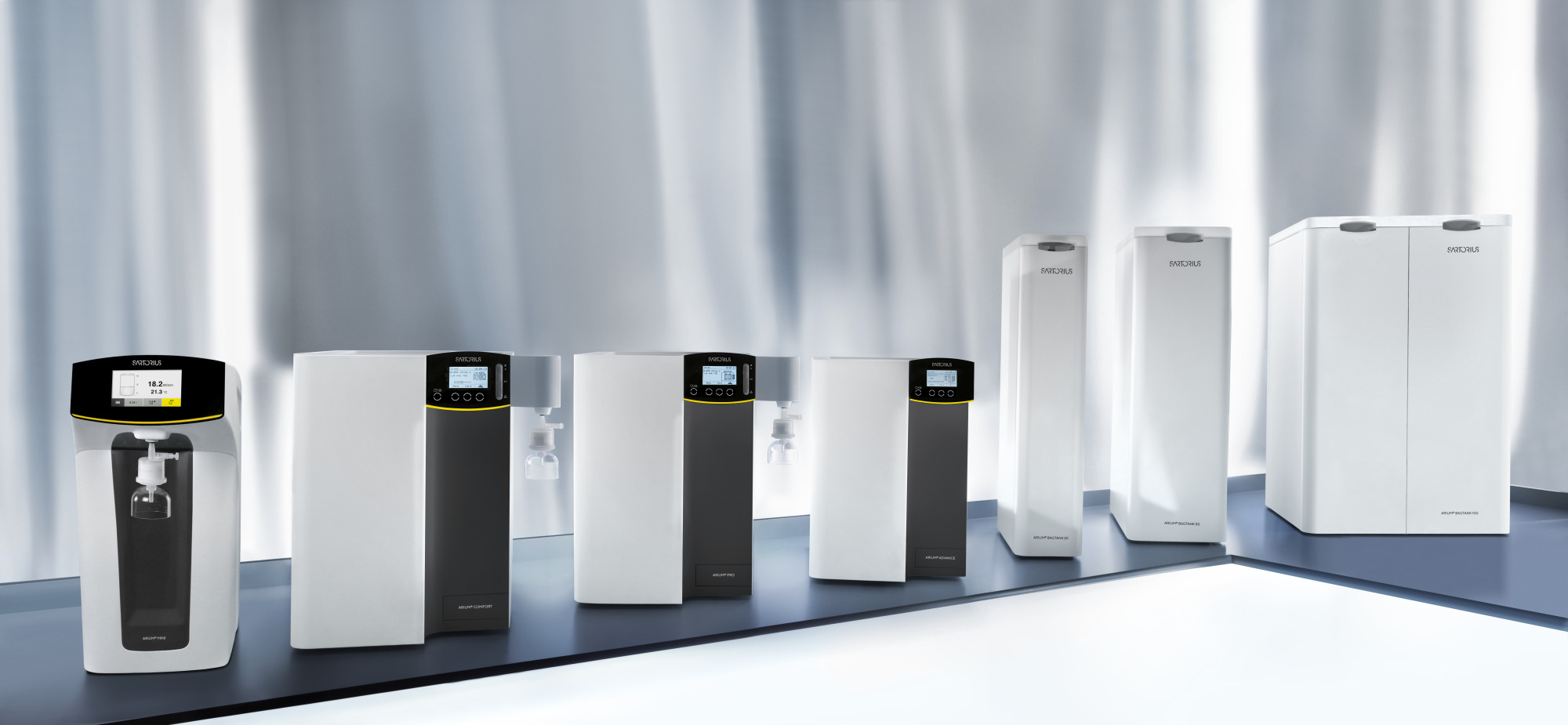 Arium® Comfort I kombinirani sistem (voda tipa I in III) - Sartorius Croatia