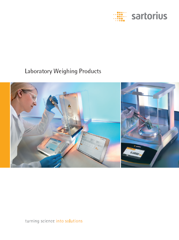 Laboratory Weighing Products - Sartorius Croatia